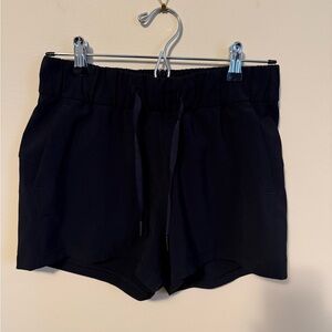 Lululemon Black Drawstring Shorts
